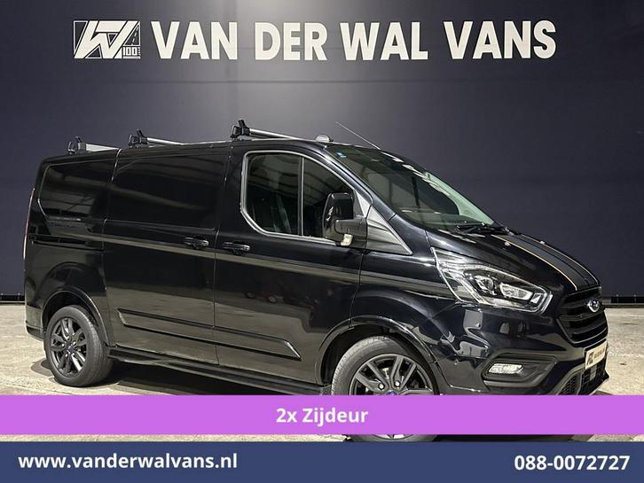 Ford Transit Custom | 2.0 TDCI 185pk L1H1 Sport Euro6 Airco, Auto's, Bestelauto's, Dealer onderhouden, Lease, Handgeschakeld, Financial lease