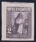 Tanger 1948/1951 - Inheems en landschappen. 2 pesetas,, Gestempeld