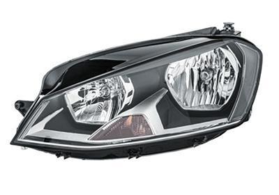 Volkswagen Golf 7 2012-2017 H7+H15 Halogeen Koplamp Links, Auto-onderdelen, Verlichting, Nieuw, Volkswagen, Verzenden