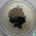 Australië 1 dollar 2019 (type 1 - gekleurd) Year of the..., Verzenden, Losse munt, Goud