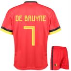Belgie Voetbaltenue De Bruyne Thuis 2020-2022 Kind en, Sport en Fitness, Voetbal, Nieuw, Verzenden