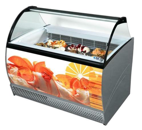 ISA Schepijsvitrines t/m 24 baks zeer gerenomeerd merk, Zakelijke goederen, Horeca | Keukenapparatuur, Nieuw in verpakking, Koelen en Vriezen