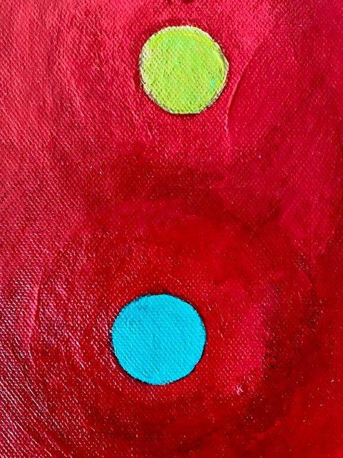 Anna Dart - Pomegranate Pulse, Antiek en Kunst, Kunst | Schilderijen | Modern