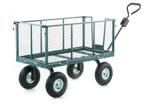 Industriële Kruiwagen met Rubberen Wielen - Tot 450 kg, Caravans en Kamperen, Ophalen of Verzenden, Opvouwbaar, Nieuw