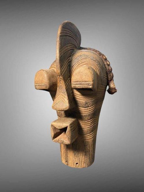 Mondkapje-63cm - Songye - DR Congo (Zonder Minimumprijs), Antiek en Kunst, Kunst | Niet-Westerse kunst