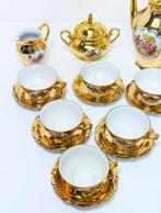 Bavaria - Koffie- en theeservies - Porselein, Verguld