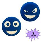 Fako Bijoux® - Tennisdemper - Emoji - Tweezijdig - Blauw - 2, Sport en Fitness, Tennis, Verzenden, Nieuw