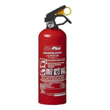 ProPlus Brandblusser met manometer - poeder - brandklasse... beschikbaar voor biedingen