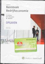 Basisboek Bedrijfseconomie - opgavenboek 9789001702434, Boeken, Economie, Management en Marketing, Verzenden, Zo goed als nieuw