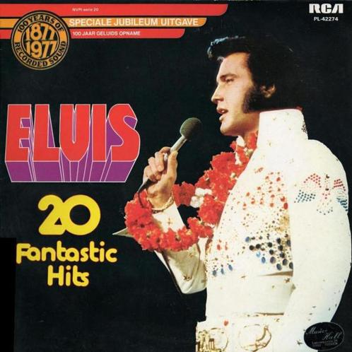 LP gebruikt - Elvis Presley - 20 Fantastic Hits, Cd's en Dvd's, Vinyl | Rock, Zo goed als nieuw, Verzenden