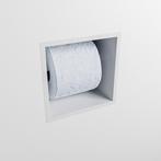 MONDIAZ Easy Toiletrolhouder CUBE 160 solid surface  16x16cm, Ophalen of Verzenden, Nieuw