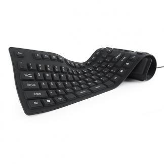 Toetsenbord | Gembird (Flexibel, USB interface, OTG adapter), Computers en Software, Toetsenborden, Nieuw, Verzenden