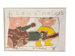 Herman Brood (1946-2001) - Blondina lust, Antiek en Kunst, Kunst | Schilderijen | Modern