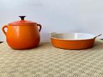 Amphora Riessner, Le Creuset - Ovenschaal (2) - Geëmailleerd