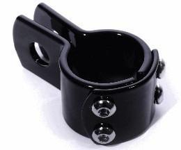 Klem 1-1/8  (28mm) Zwart (per stuk), Motoren, Onderdelen | Merk-onafhankelijk, Nieuw, Verzenden