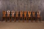 Vintage eiken stoel | Oude eiken eetkamerstoel