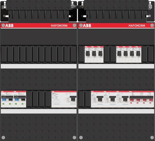 ABB Hafonorm PV-WP-Groepenkast | HS 40A - 7 groepen 4 x ALS, Doe-het-zelf en Verbouw, Elektra en Kabels, Nieuw, Ophalen of Verzenden