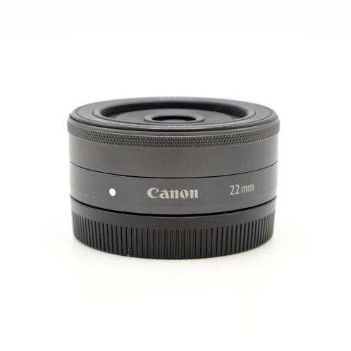 Canon 22mm F2 STM EOS-M Mount Objectief Zwart (Occasion), Audio, Tv en Foto, Fotografie | Lenzen en Objectieven, Groothoeklens