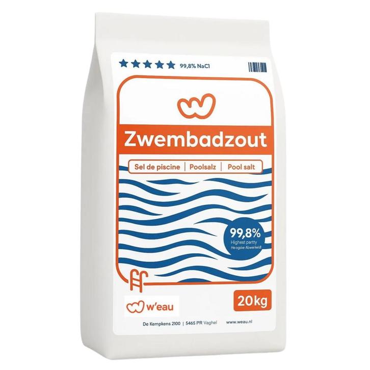 Weau zwembadzout 20 kg, Tuin en Terras, Zwembad-toebehoren, Nieuw, Verzenden