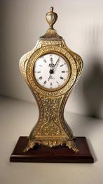 Pendule - Zilver, Messing - 1940-1950, Antiek en Kunst, Antiek | Klokken