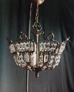 Plafondlamp - zamac, Legering, Kristal - Klassiek /, Antiek en Kunst