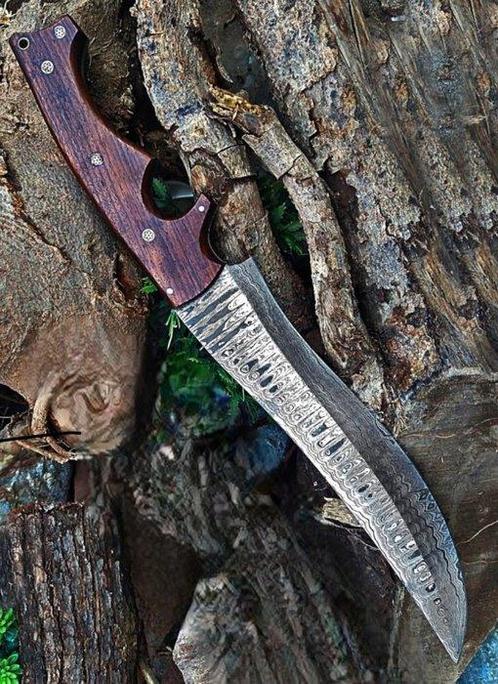 Hatcher knife (1) - , Wood R62 - Keukenmes - Chefs knife -, Antiek en Kunst, Antiek | Keukenbenodigdheden