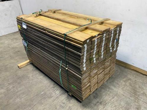 Veiling - 100x Grenen plank geschaafd 180x20x2cm, Doe-het-zelf en Verbouw, Hout en Planken