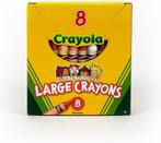 Crayola - Multiculturele Waskrijtjes - 8 Stuks, Ophalen of Verzenden, Nieuw