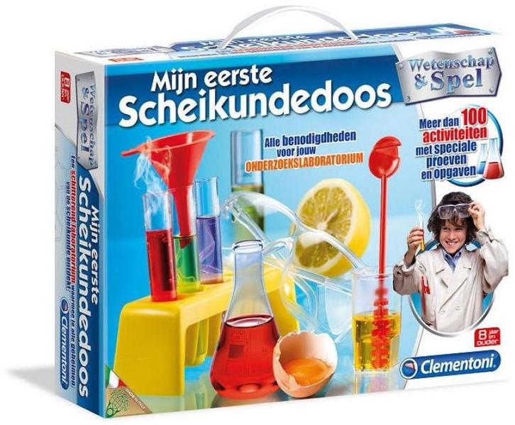 Wetenschapsspel - Mijn Eerste Scheikundedoos | Clementoni -, Hobby en Vrije tijd, Knutselen, Nieuw, Verzenden