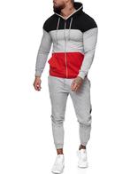 OneRedox - Herenjoggingpak - Grijs - Zwart - Rood, Verzenden, Nieuw, One Redox