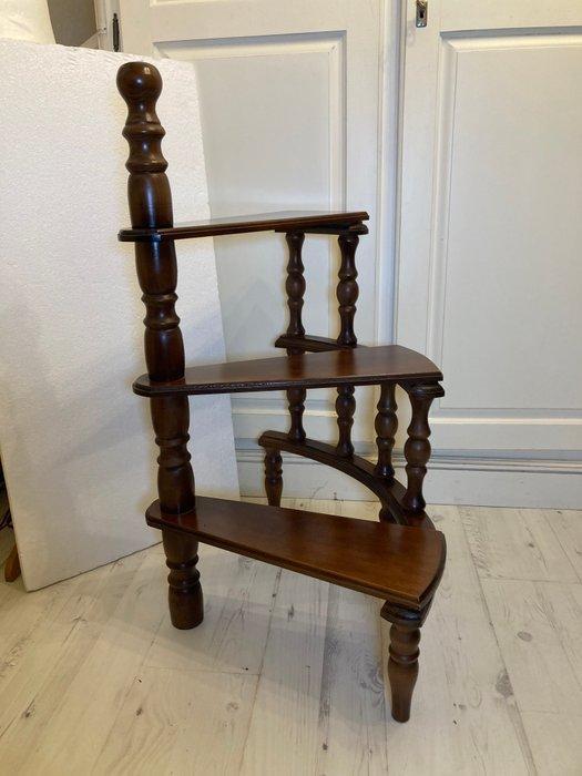 Trapje - Hout - Antieke bibliotheektrap, Antiek en Kunst, Curiosa en Brocante