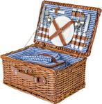 Picknickmand 4-persoons met servies & thermotasPicknickma..., Ophalen of Verzenden, Nieuw