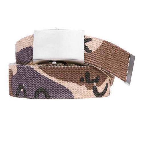 Koppelriem/Tropenkoppel canvas met schuifgesp - Camouflage b, Kleding | Heren, Riemen en Ceinturen, Wit, Nieuw, Ophalen of Verzenden