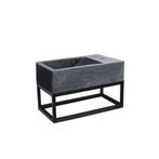Sani Royal Fontein Frame Mat Zwart Natuursteen, Nieuw
