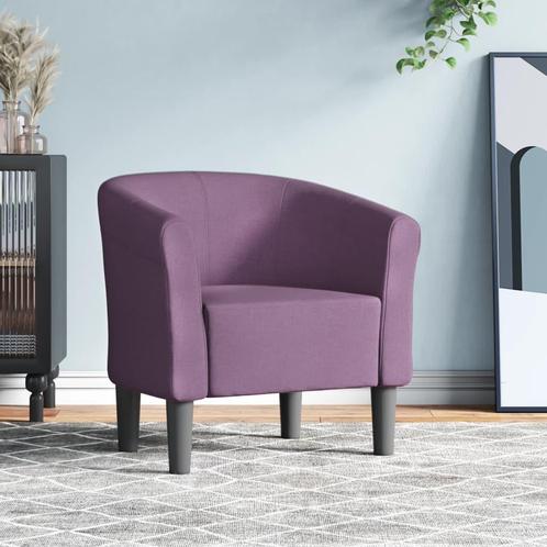 vidaXL Kuipstoel stof paars, Huis en Inrichting, Fauteuils, Nieuw, Verzenden