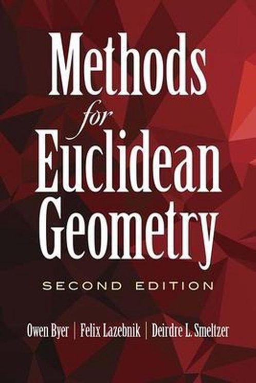 9780486847269 Methods for Euclidean Geometry, Boeken, Studieboeken en Cursussen, Nieuw, Verzenden