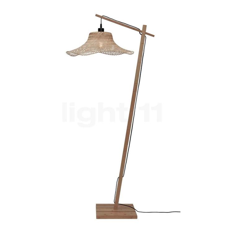 Good & Mojo Ibiza Vloerlamp, natuur/natuur - 50 cm, Huis en Inrichting, Lampen | Vloerlampen, Nieuw, Verzenden