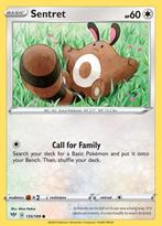 Sentret 135/189 Darkness Ablaze, Hobby en Vrije tijd, Verzamelkaartspellen | Pokémon, Ophalen of Verzenden, Nieuw, Losse kaart
