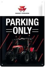 Massey Ferguson parking only reclamebord, Verzenden, Nieuw
