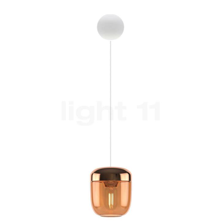 Umage Acorn Cannonball Hanglamp wit, barnsteen/messing, Huis en Inrichting, Lampen | Hanglampen, Nieuw, Verzenden