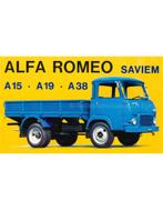 1967 ALFA ROMEO A15 | A19 | A38 (SAVIEM) BROCHURE ITALIAANS, Nieuw, Alfa Romeo, Author