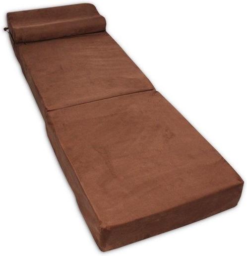 Bruine logeermatras - camping matras - reismatras - opvou..., Huis en Inrichting, Slaapkamer | Matrassen en Bedbodems, Nieuw, Ophalen of Verzenden