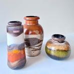 Scheurich - Vaas (3) - Fat Lava - W. Duitsland - Keramiek -
