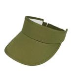 Zonneklep Stevige Klep Verstelbaar Maat 54cm - 59cm Groen, Kleding | Dames, Hoeden en Petten, Nieuw