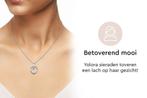 Yolora Dames Ketting met Ronde Hanger - Kalpa Camaka Kristal, Verzenden, Nieuw