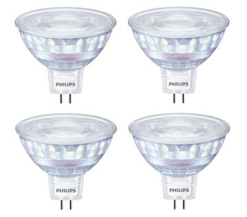 4 stuks Philips LED MR16 7W/827-822 36º GU5.3 621lm WarmG.. beschikbaar voor biedingen