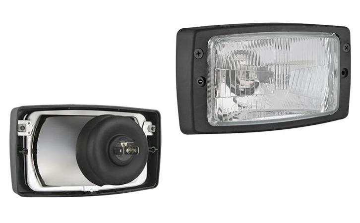 Wesem H4 Koplamp Inbouw 184x102 + Frame, + H4 24V, Auto-onderdelen, Verlichting, Nieuw, Ophalen of Verzenden