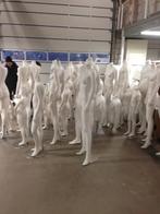 Witte dames, heren en kinder etalagefiguren/paspoppen zonder