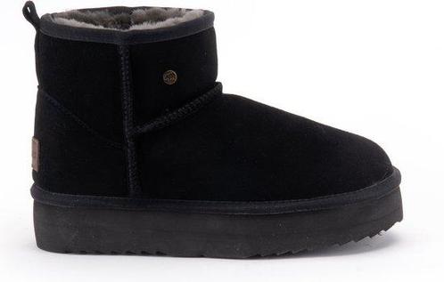 Warmbat Wallaby - maat 41 - Vrouwen Laarzen - Zwart, Kleding | Dames, Schoenen, Verzenden