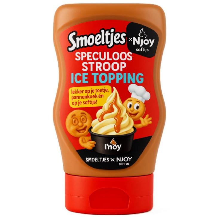 Njoy Topping Smoeltjes Speculoos (300ml), Hobby en Vrije tijd, Taarten en Cupcakes maken, Nieuw, Verzenden
